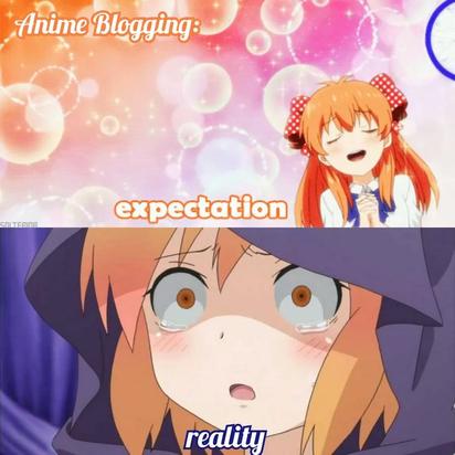 Truth About Anime Blogging: Expectation Vs Reality – AEO