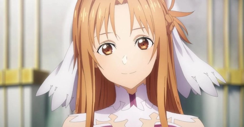 Asuna (Sword Art Online) - best orange haired anime girl