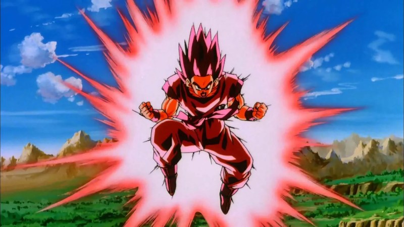 Goku-Kaio-Ken transformation