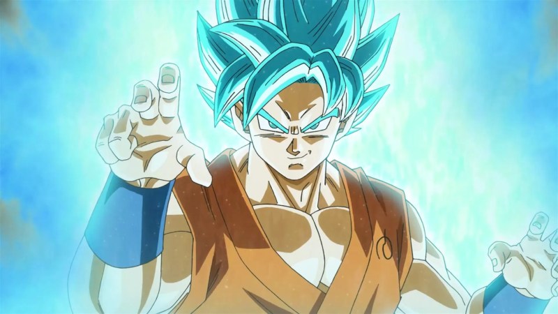 Super Saiyan Blue Goku form