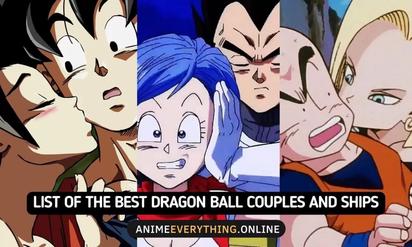 Lista de las mejores parejas y naves de Dragon Ball