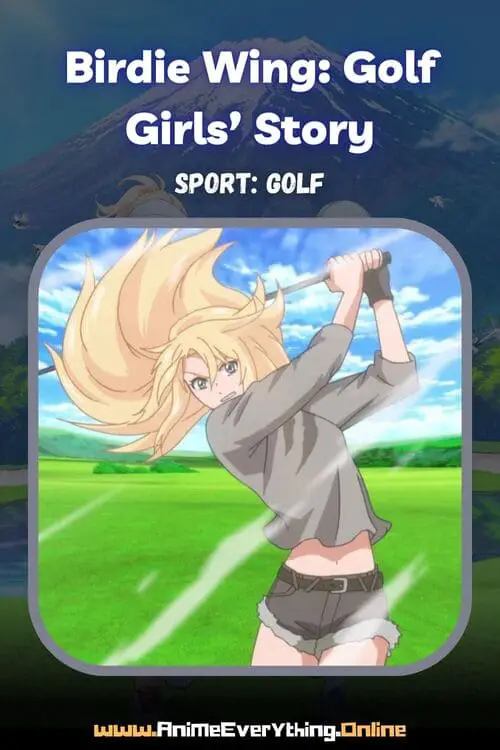 Birdie Wing: Golf Girls' Story - melhor anime de esportes para assistir