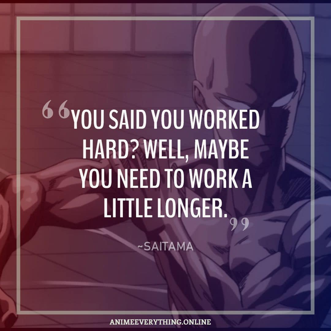 one punch man saitama quotes 5