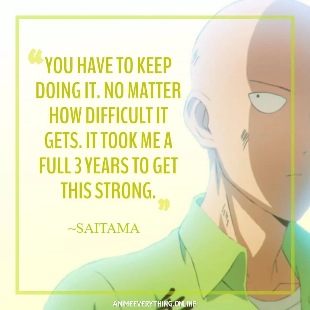 citações de saitama 7
