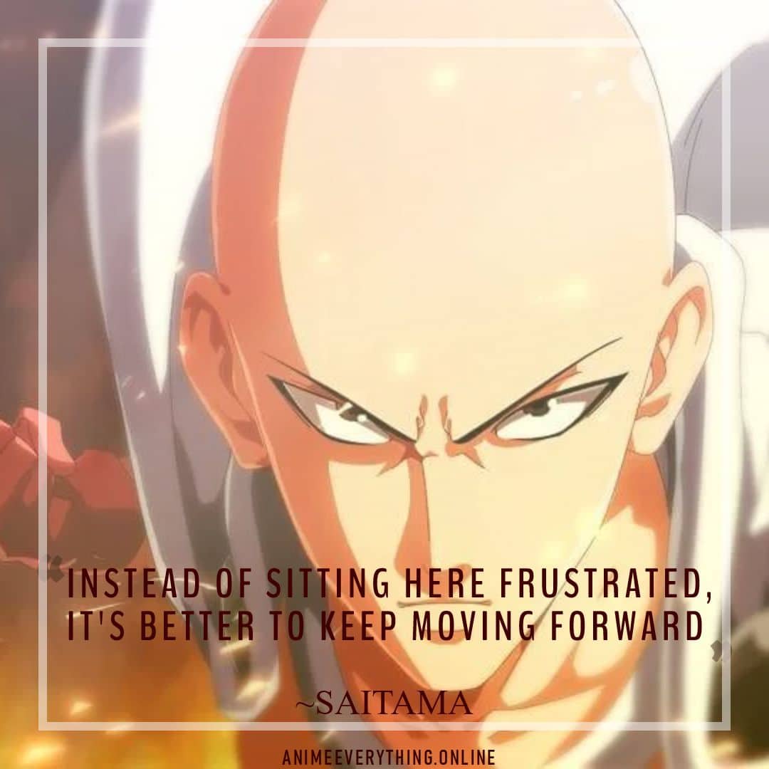 um soco homem - citações de saitama 8