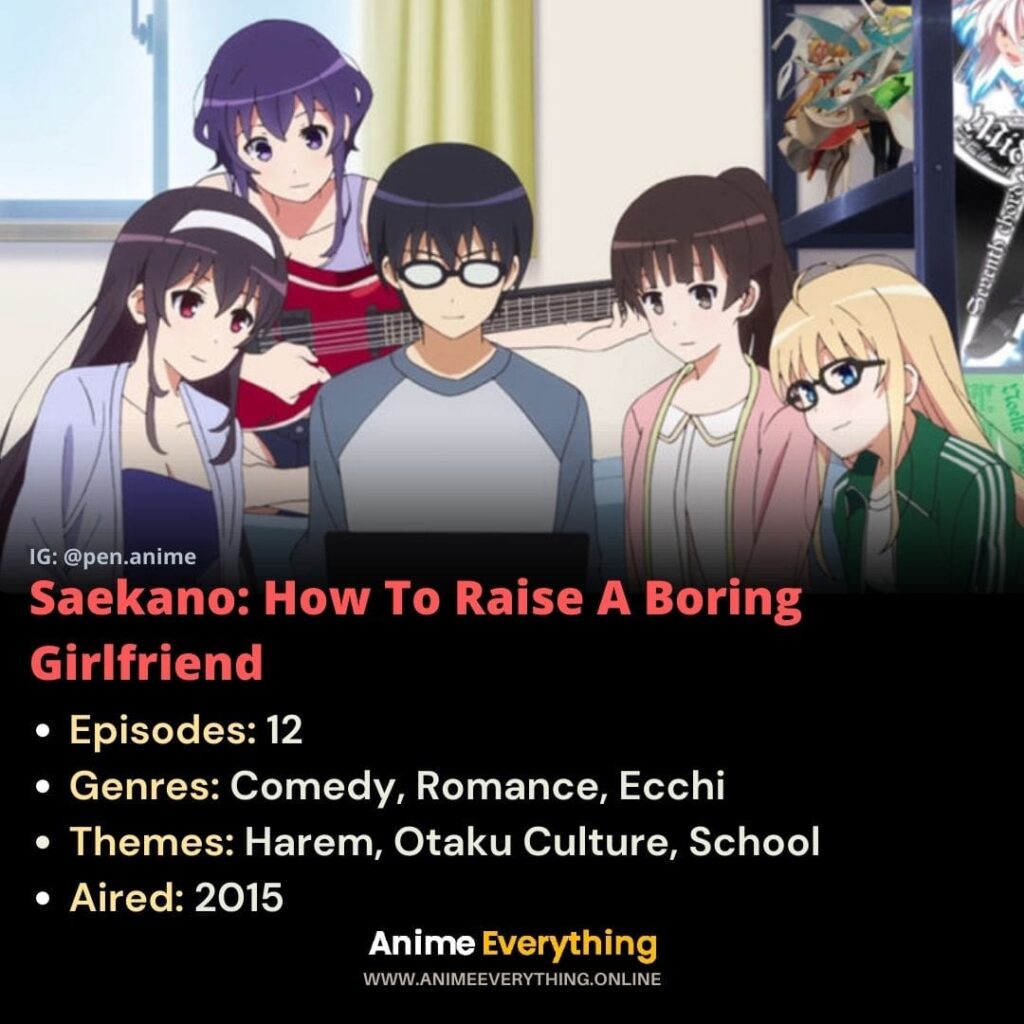 Saekano: Comment élever une petite amie ennuyeuse