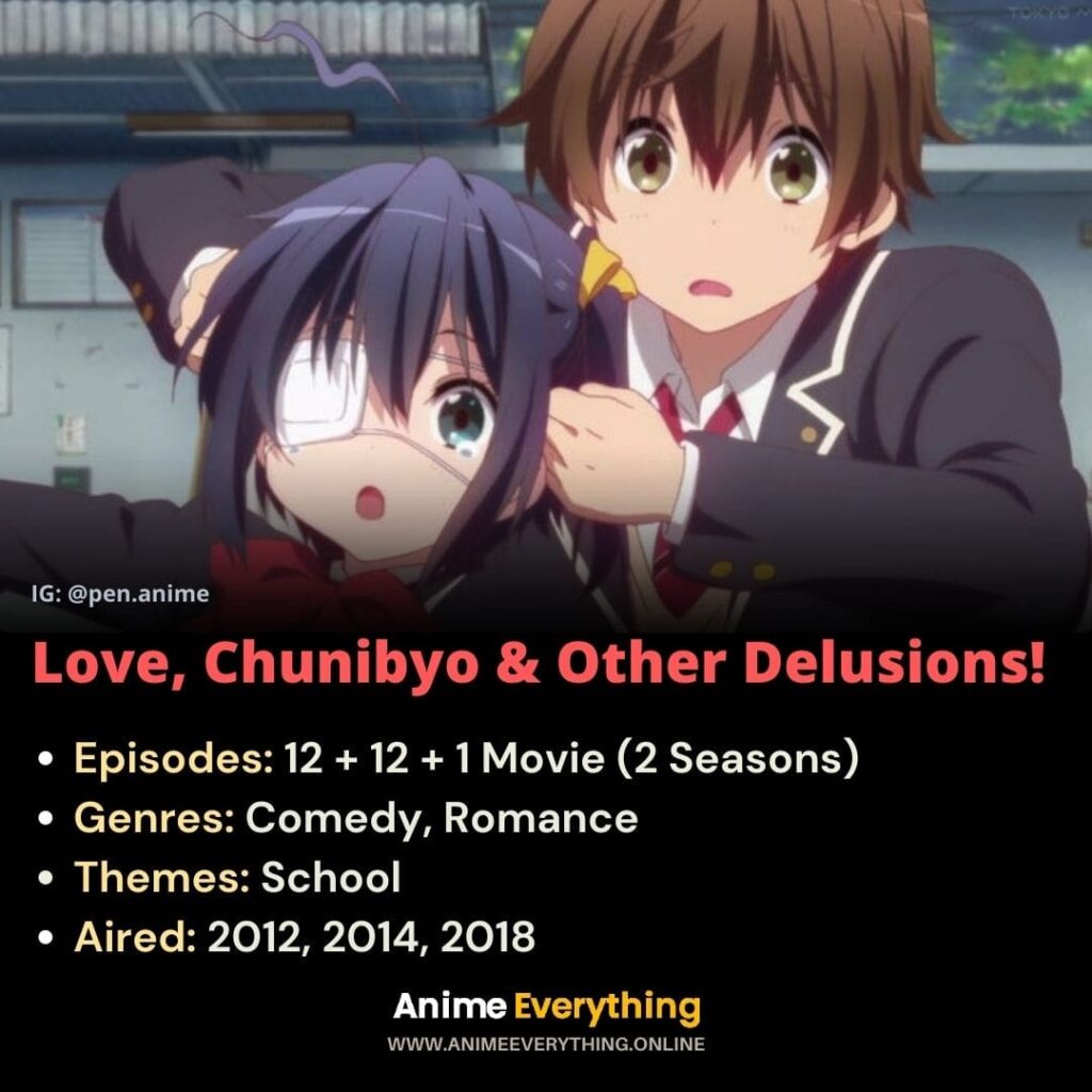 Chuunibyou Demo Koi ga Shitai!