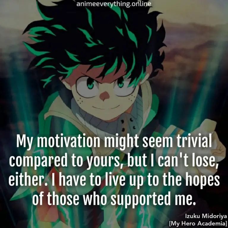 Top 10 Inspirational Deku Quotes From My Hero Academia – Anime 