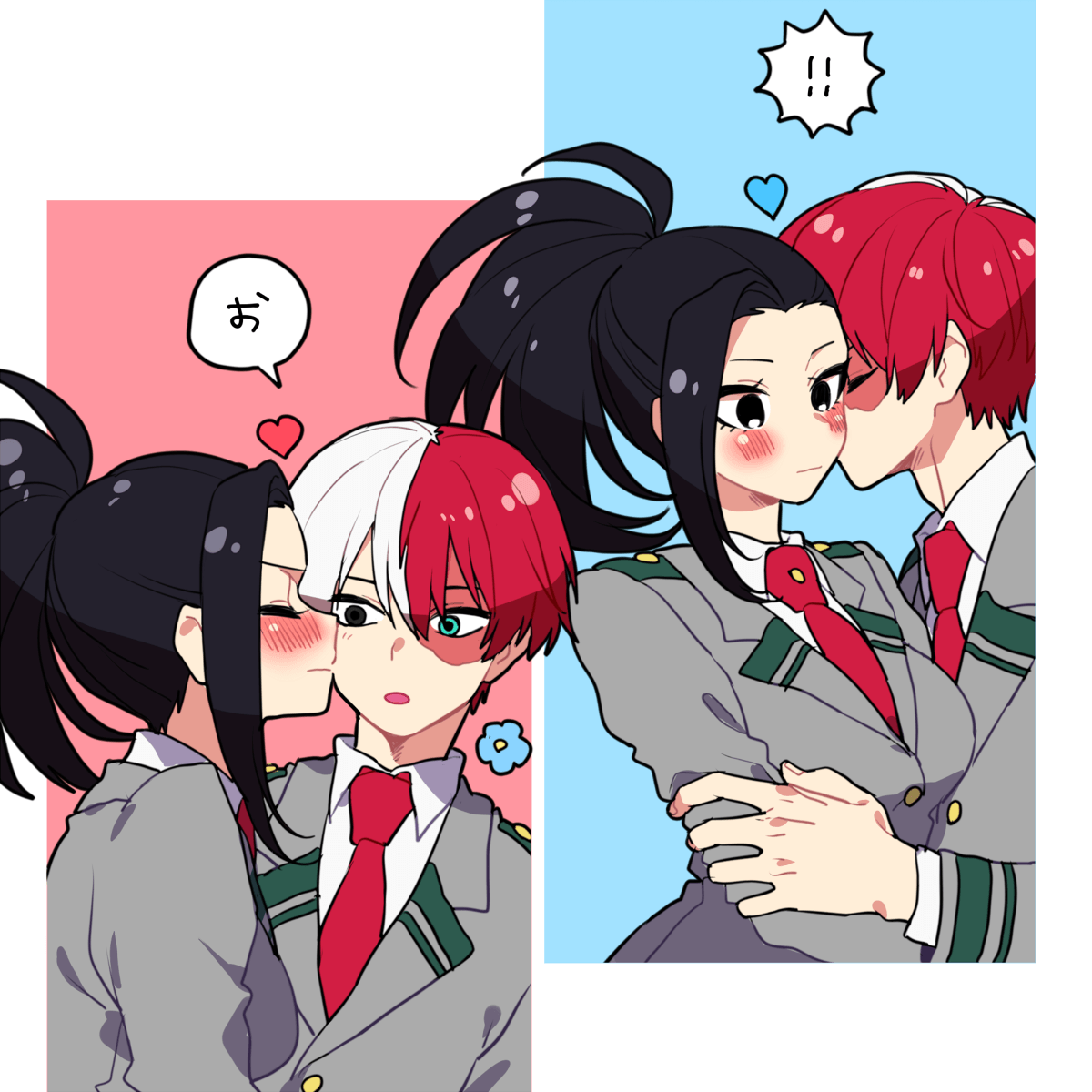 my hero academia couples - Todoroki X Yaoyorozu ship