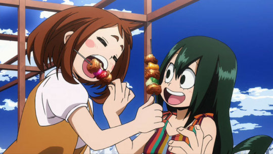 Tsuyu x Uraraka