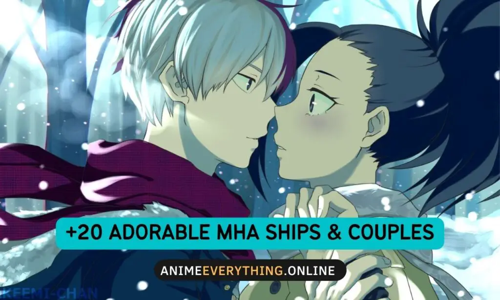 bannière de navires et de couples mha