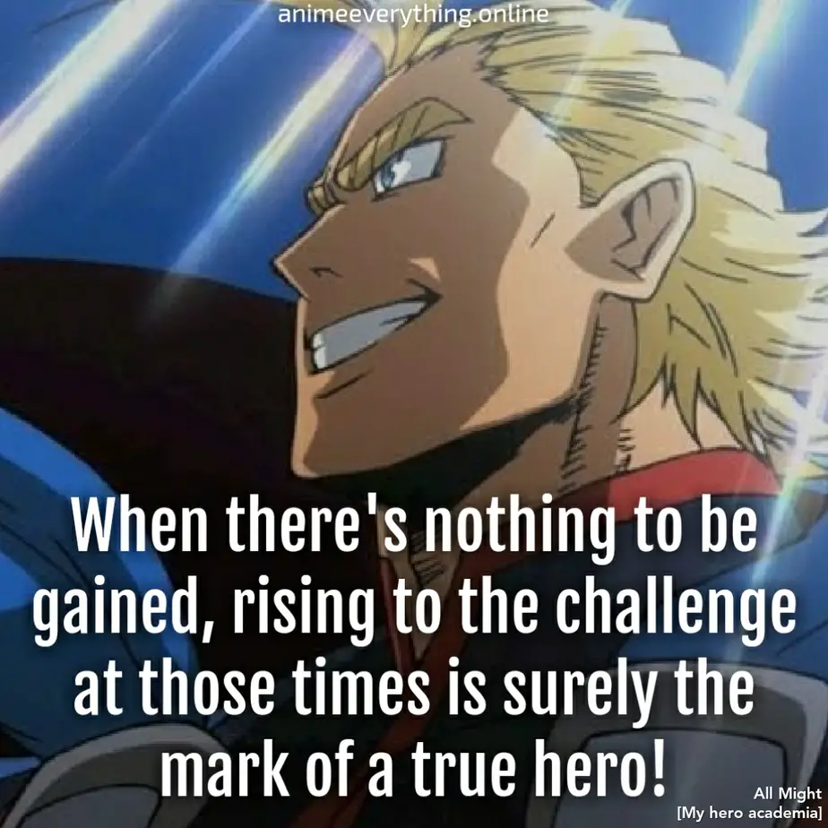 Best All Might quotes - My hero academia