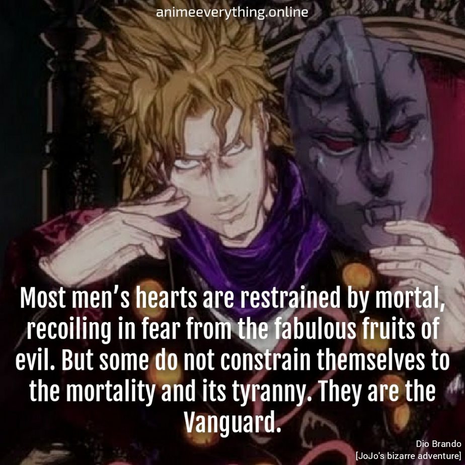 Jojo's bizarre adventure quotes