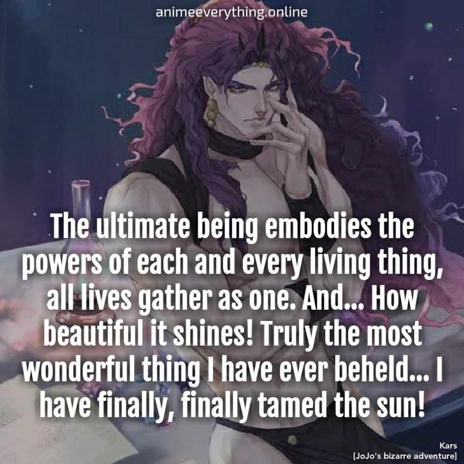 Frases de JoJo - Kars 