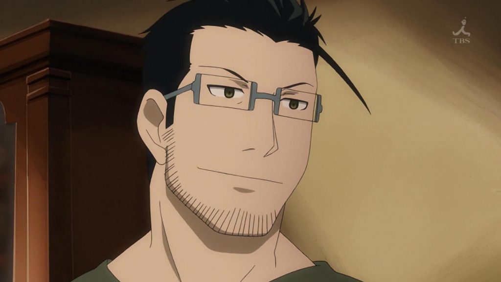Maes Hughes (Fullmetal Alchemist) pai de anime quente