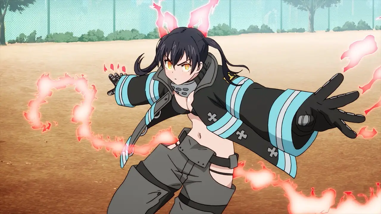 Ecchi action anime - Fire Force