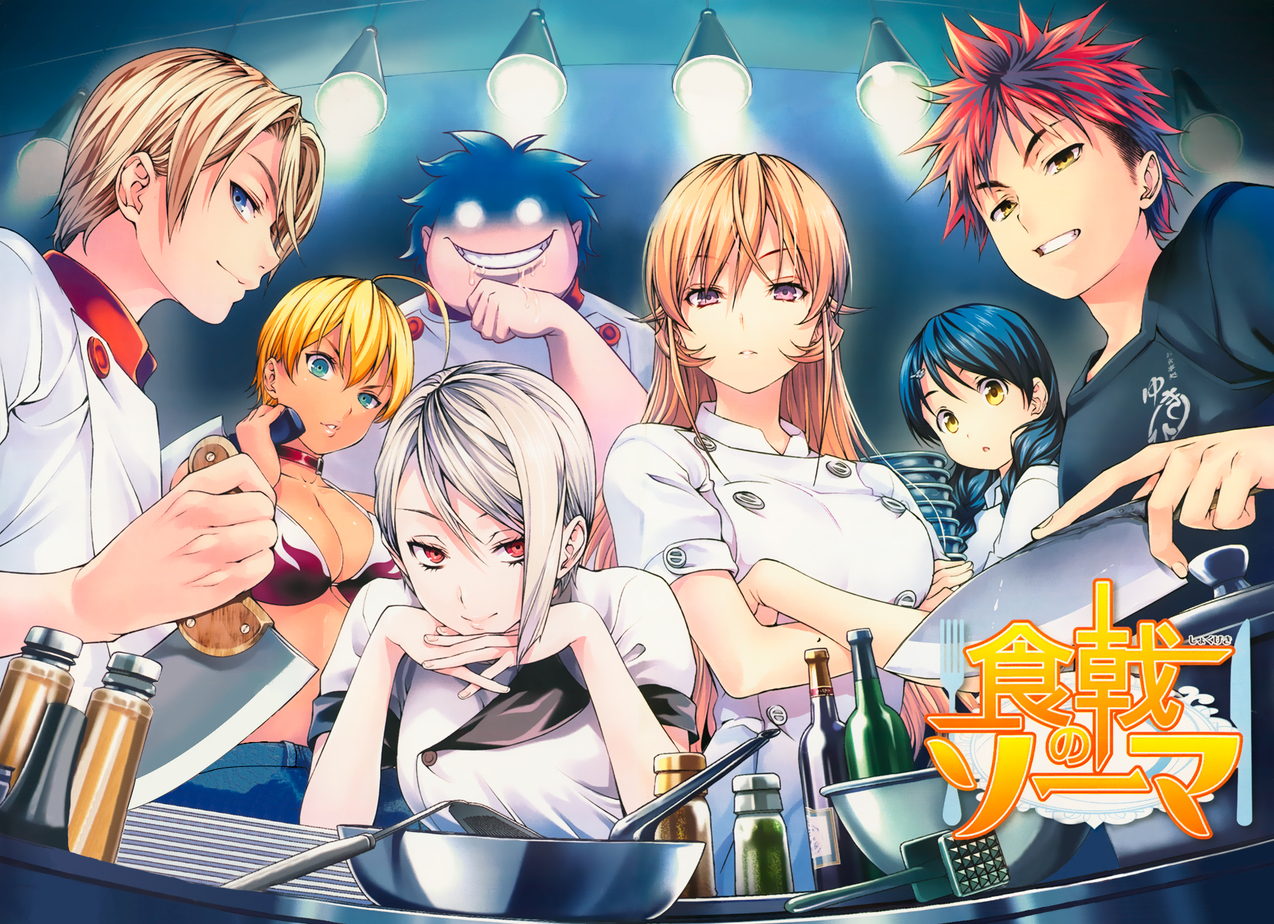 Food wars ecchi harem cooking anime