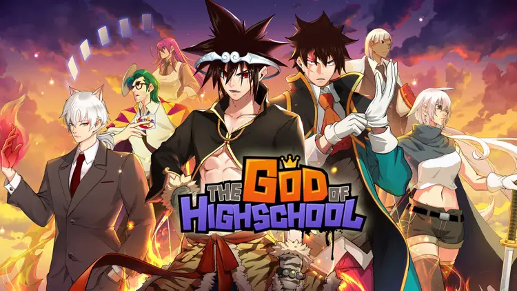 Der Gott der Highschool Anime-Rezension