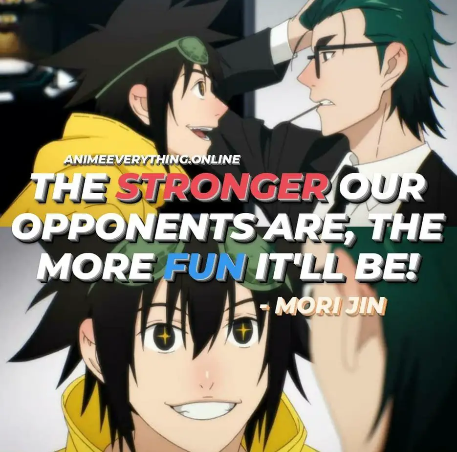 10+ Amazing the God of highschool quotes - Mori Jin Quotes 