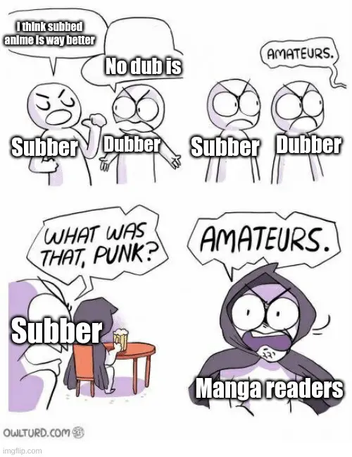 manga or anime meme