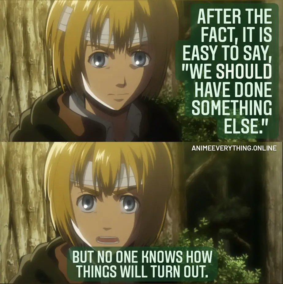 Shingeki no kyojin quotes - Armin Arlet