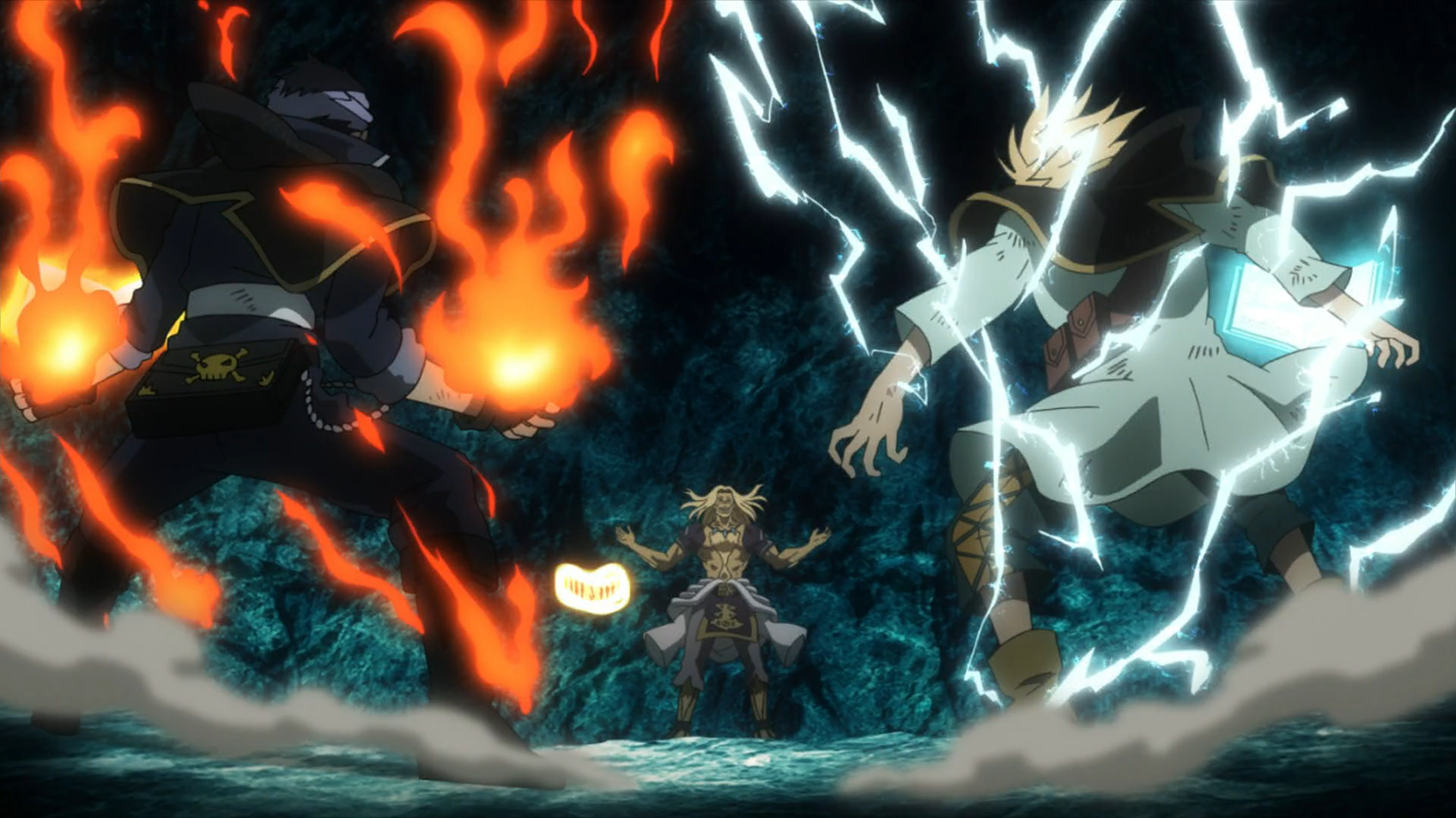 Epische Anime-Kämpfe zwischen Black Bulls und Vetto