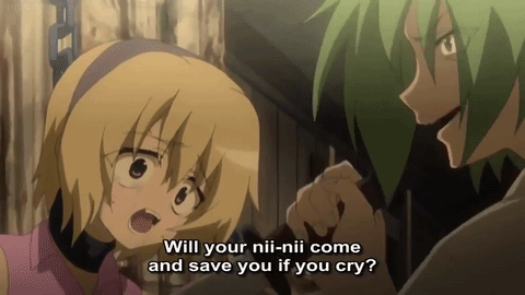 Cena brutal de anime Higurashi no naku koro ni