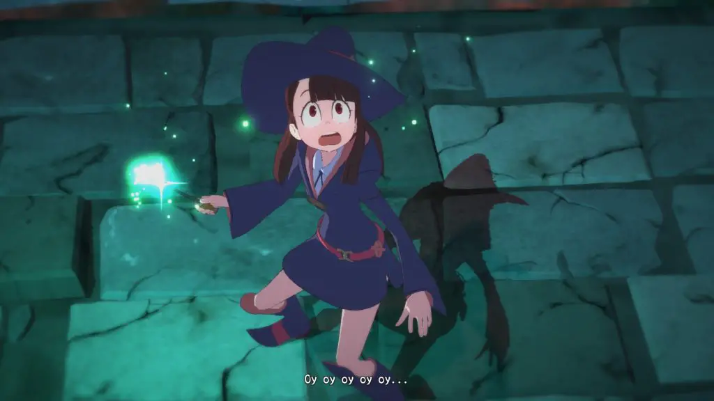 Jogo de anime Little Witch Academia Chamber of Time