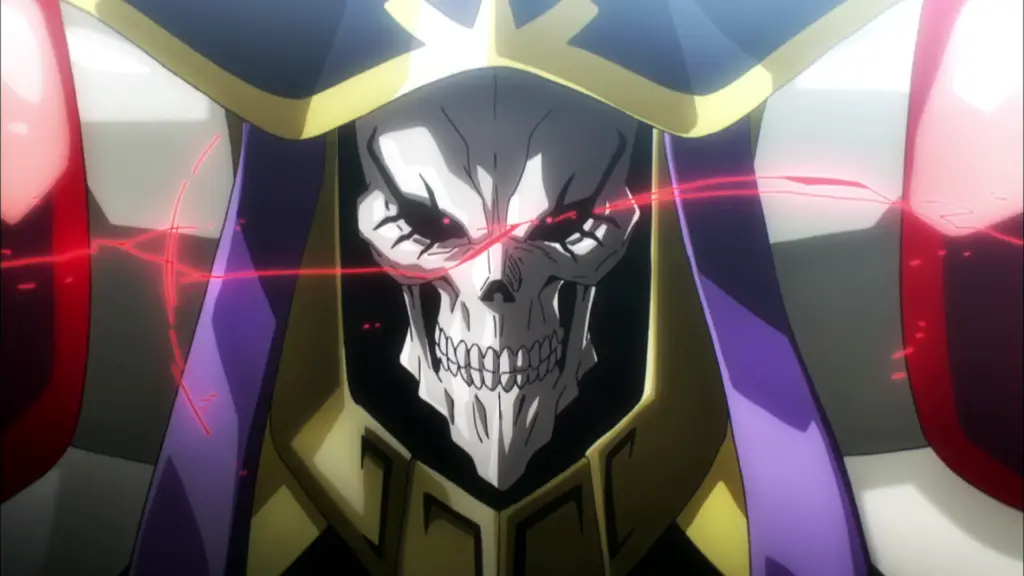 ainz ooal gown - strongest anime character