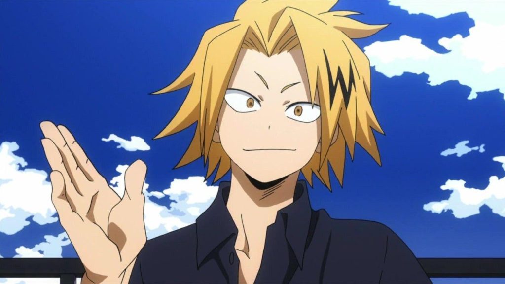 Denki Kaminari MHA characters - My Hero Academia Poll