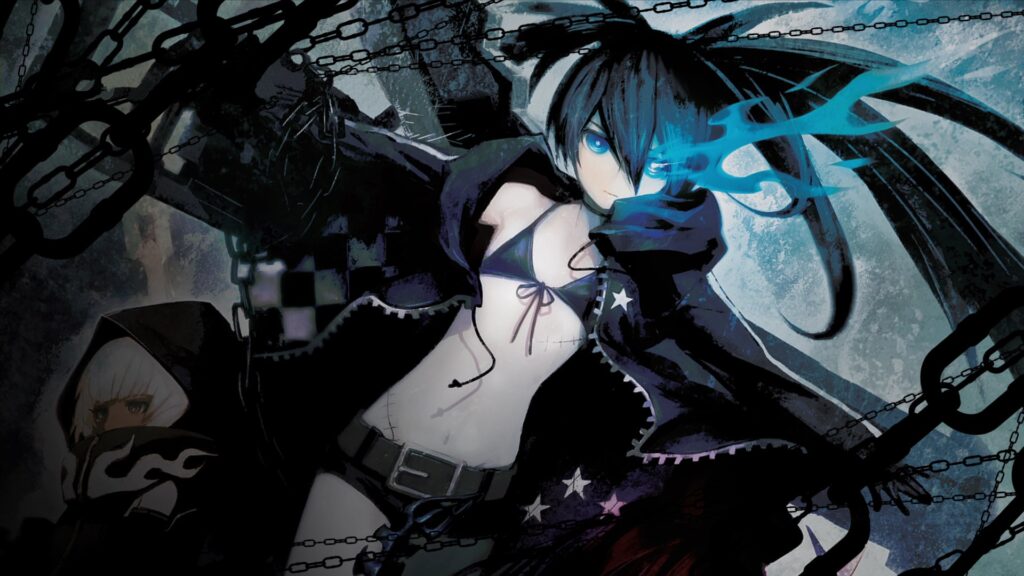 Black★Rock Shooter - anime goth girl-min