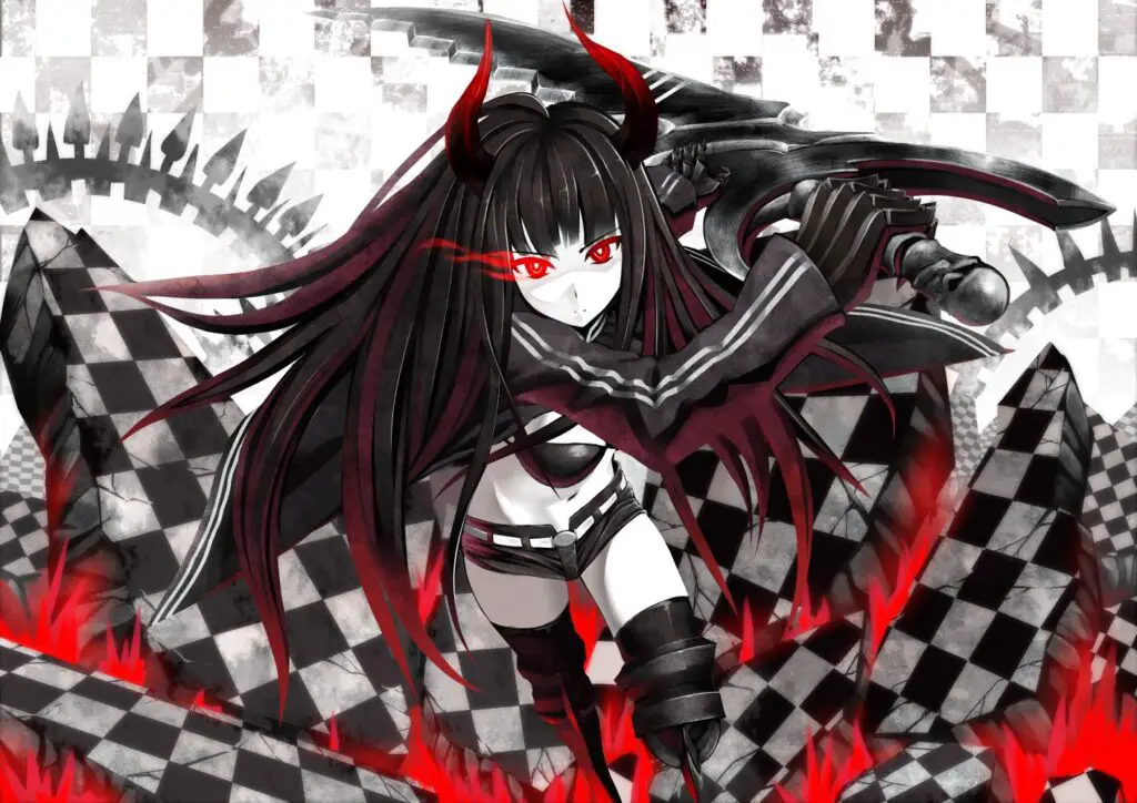Black★Gold Saw - anime gothic girl-min
