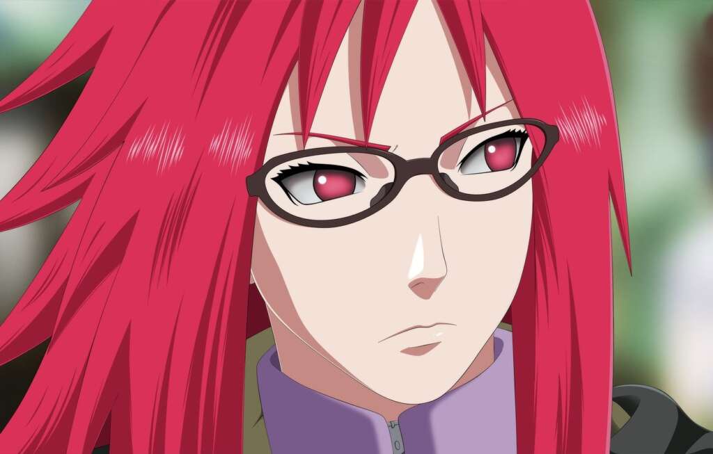 Karin - ragazza rossa di Naruto