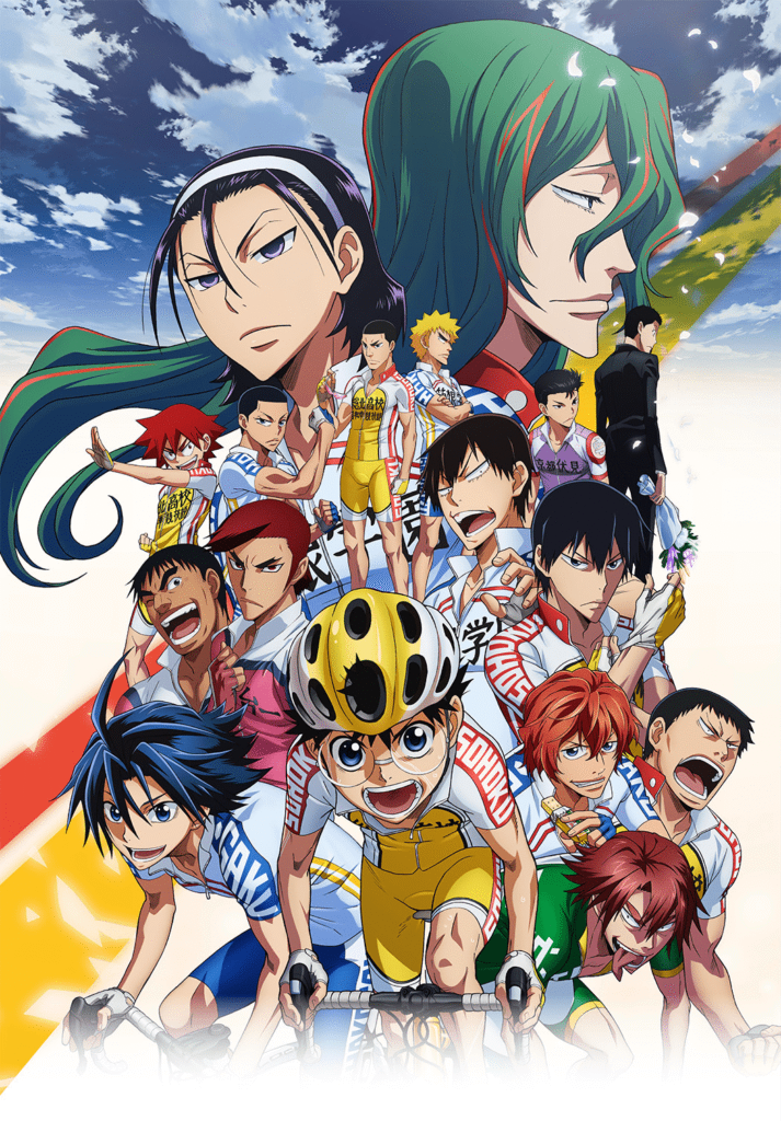 anime com bicicletas - pedal yowamushi