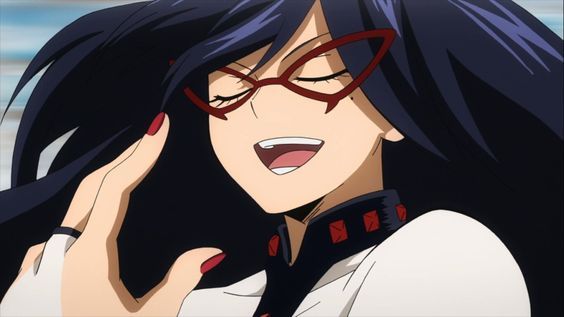 Nemuri Kayama (My Hero Academia)-Mujeres de anime con anteojos