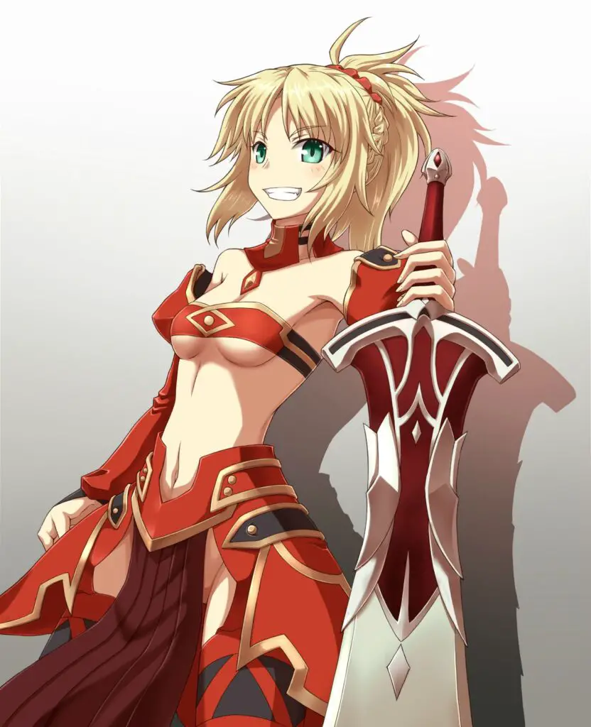 Mordred Pendragon - best anime tomboys of all time