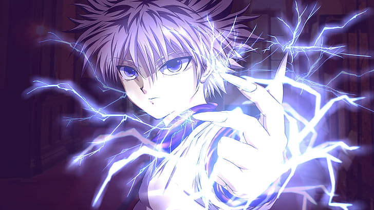 KILLUA ZOLDYCK asesino en anime