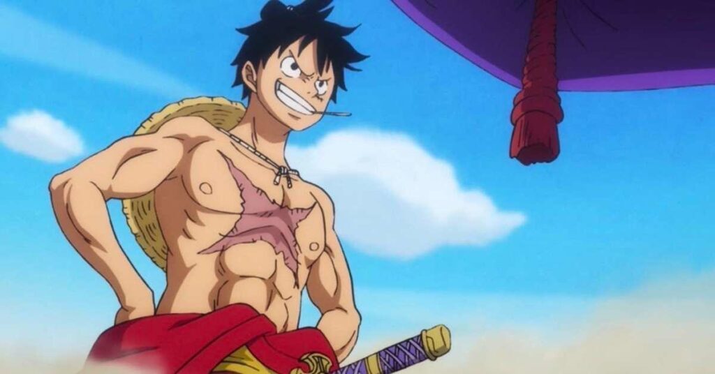 Luffy chest scar