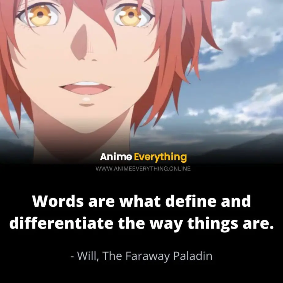 will quote - the faraway paladin