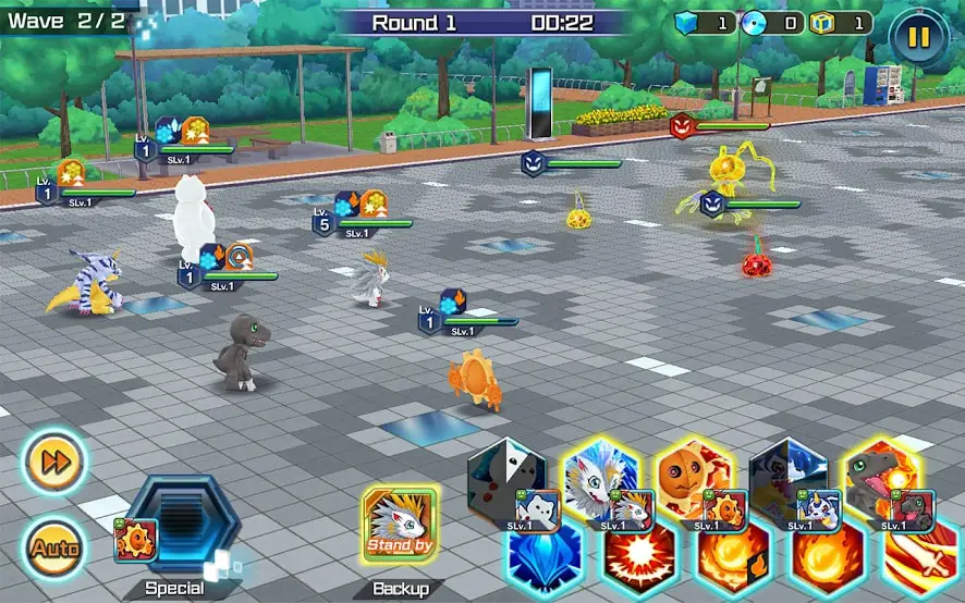 Digimon REARISE Anime-Spiel für iOS