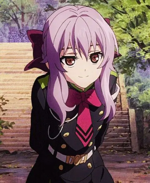 Shinoa - bestes lilahaariges Anime-Mädchen
