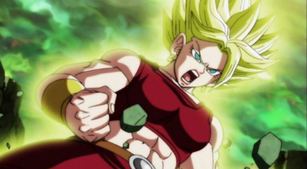 Kale (Dragon Ball Super) - shredded anime girl