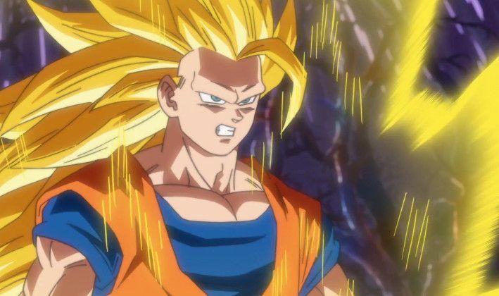 Transformation de Super Saiyan 3 Goku