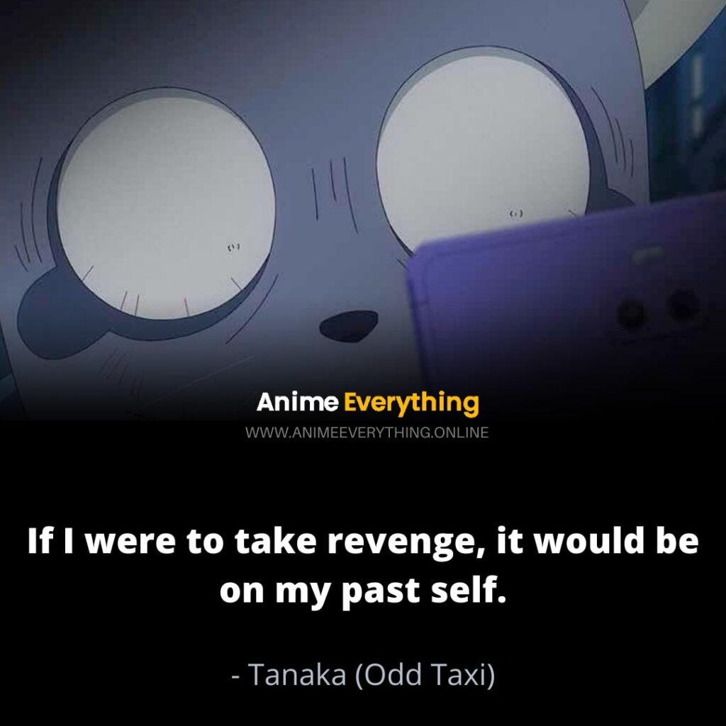 Tanaka-Zitate von Odd Taxi