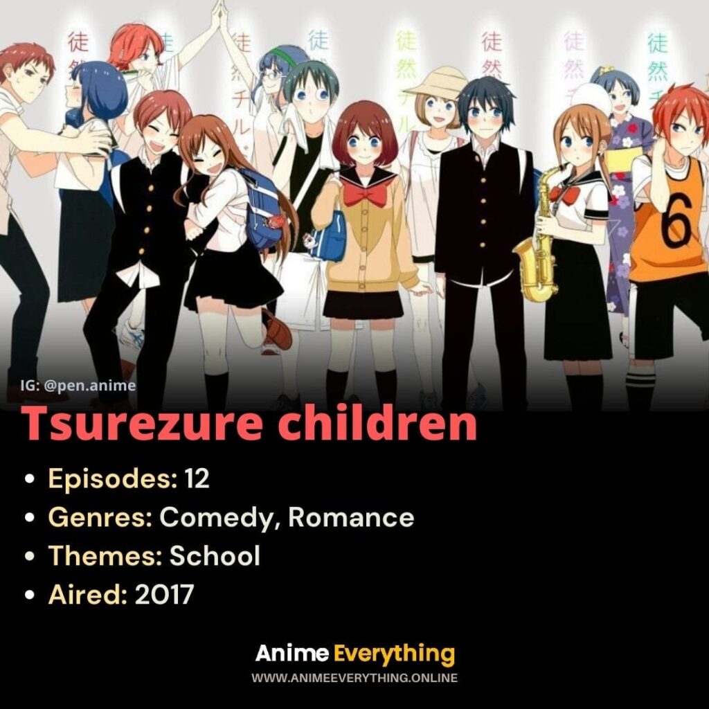 Bambini Tsurezure - serie anime divertenti di rom com