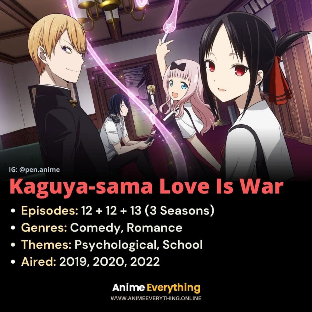 Kaguya-sama Amor é Guerra