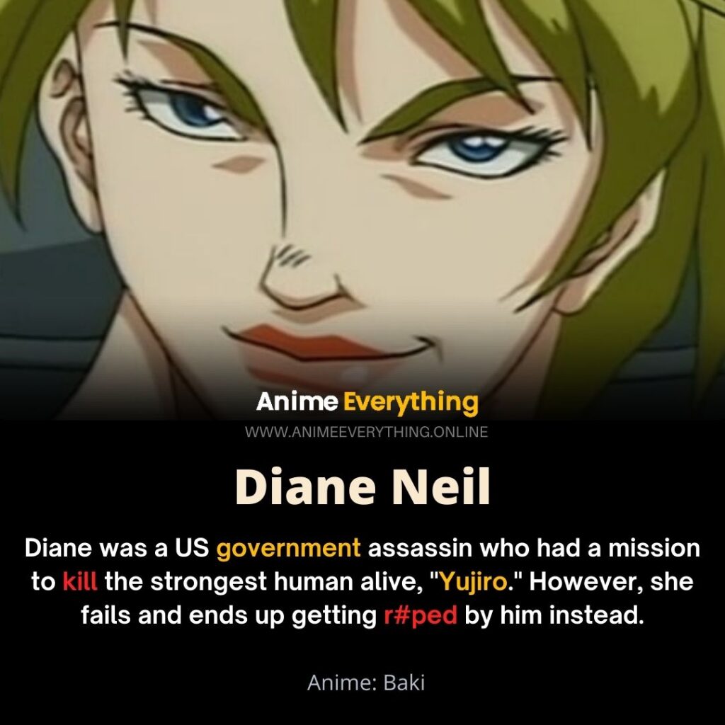 Diane Neil - personaggio femminile baki