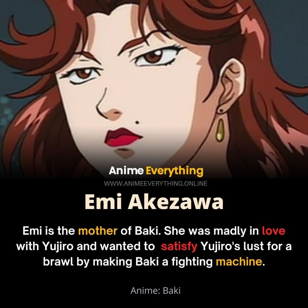 Emi Akezawa - personaggi femminili in Baki