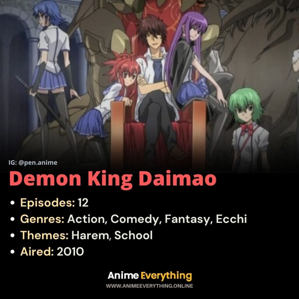 Démon Roi Daimao - Magic Harem Anime