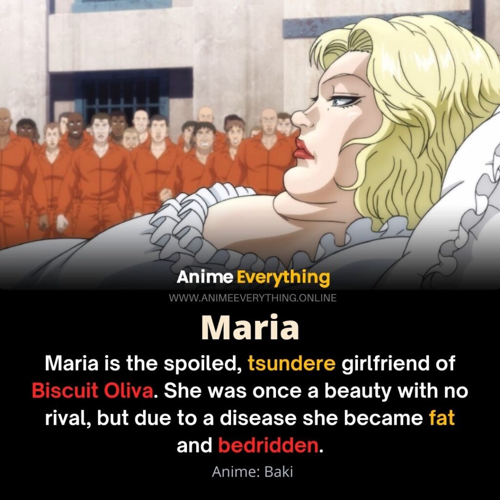 Maria - personaggio femminile baki